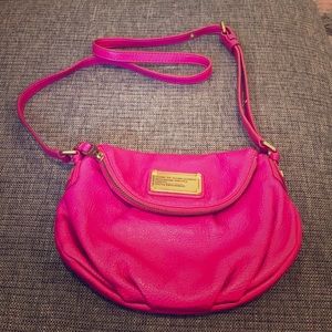 Marc by Marc Jacobs hot pink cross body bag
